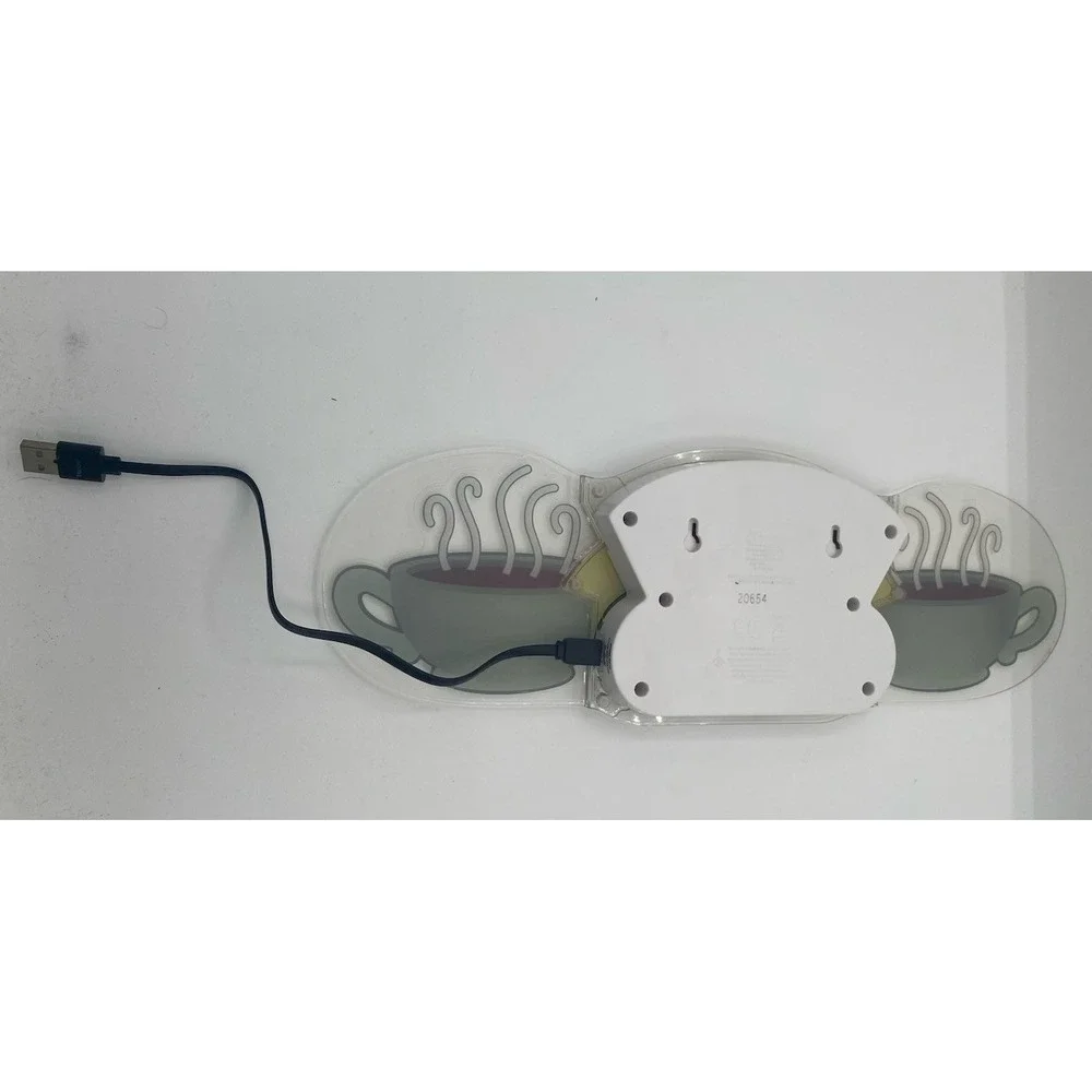 Friends Central Perk Sign LED Neon Light USB Wall Mountable W USB Cord Sign Art